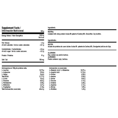Iso Whey 100 - 1.300 gr